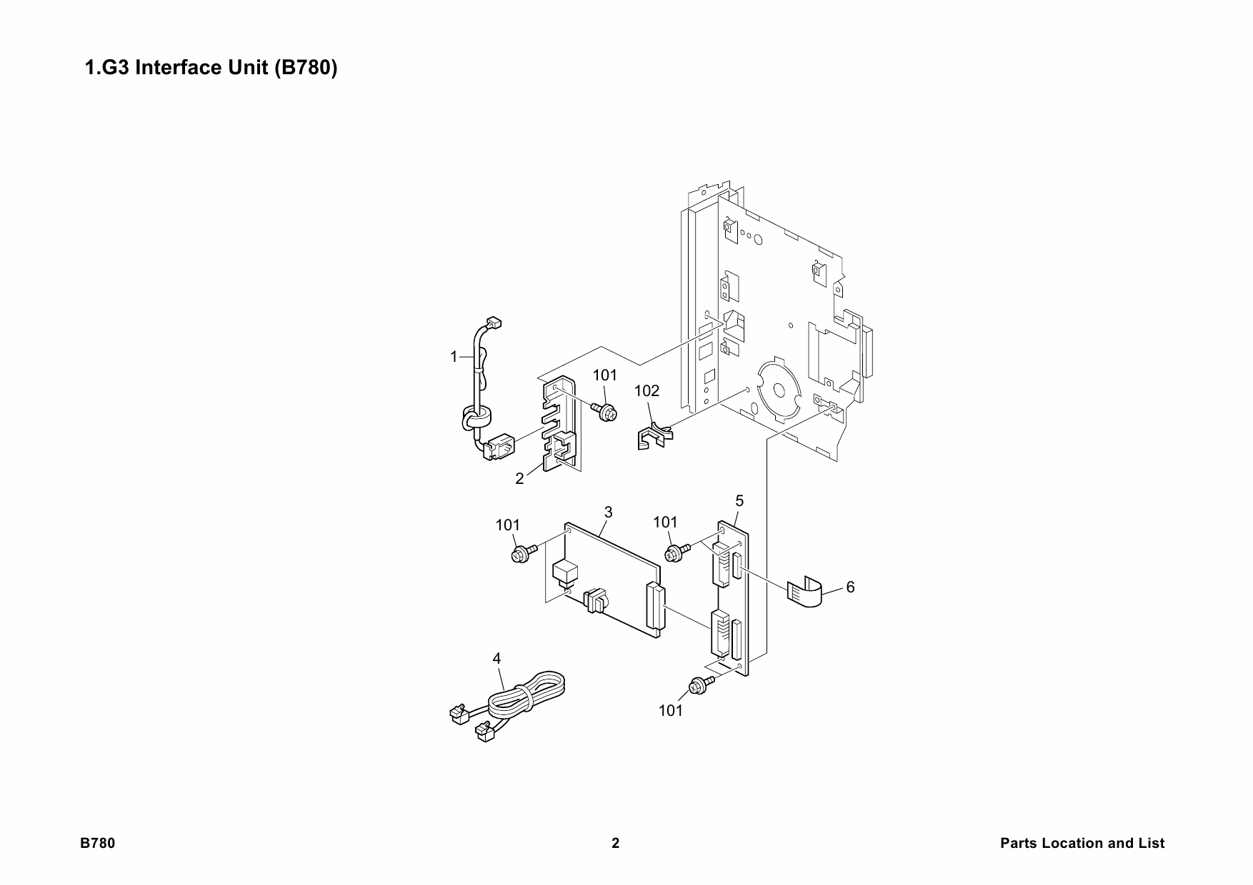 RICOH Options B780 G3-INTERFACE-UNIT-TYPE-3045 Parts Catalog PDF download-2 RICOH Options B780 G3-INTERFACE-UNIT-TYPE-3045 Parts Catalog PDF download-2
